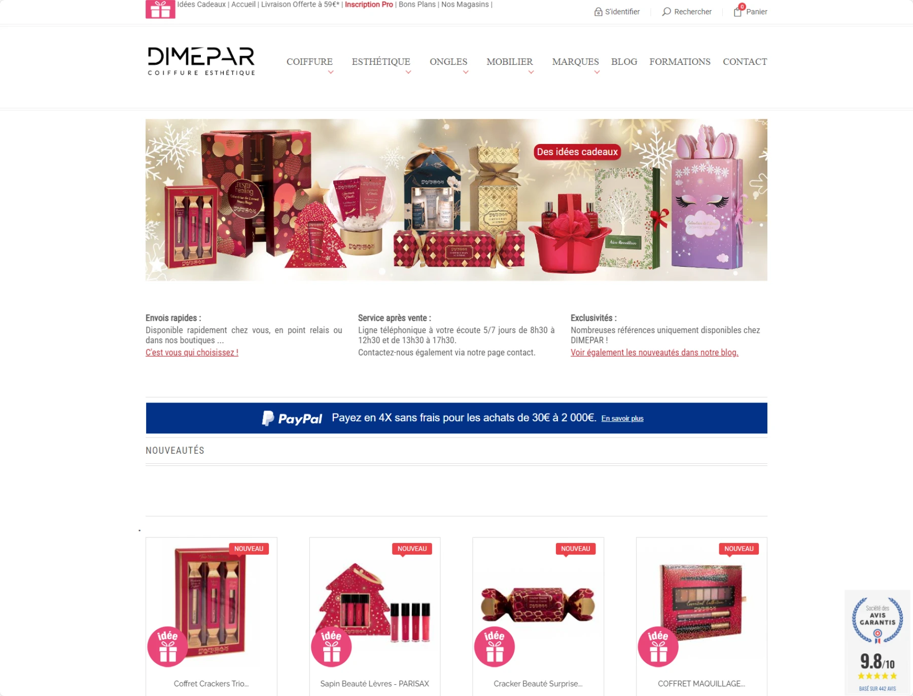 Image d'un hébergement WordPress et WooCommerce