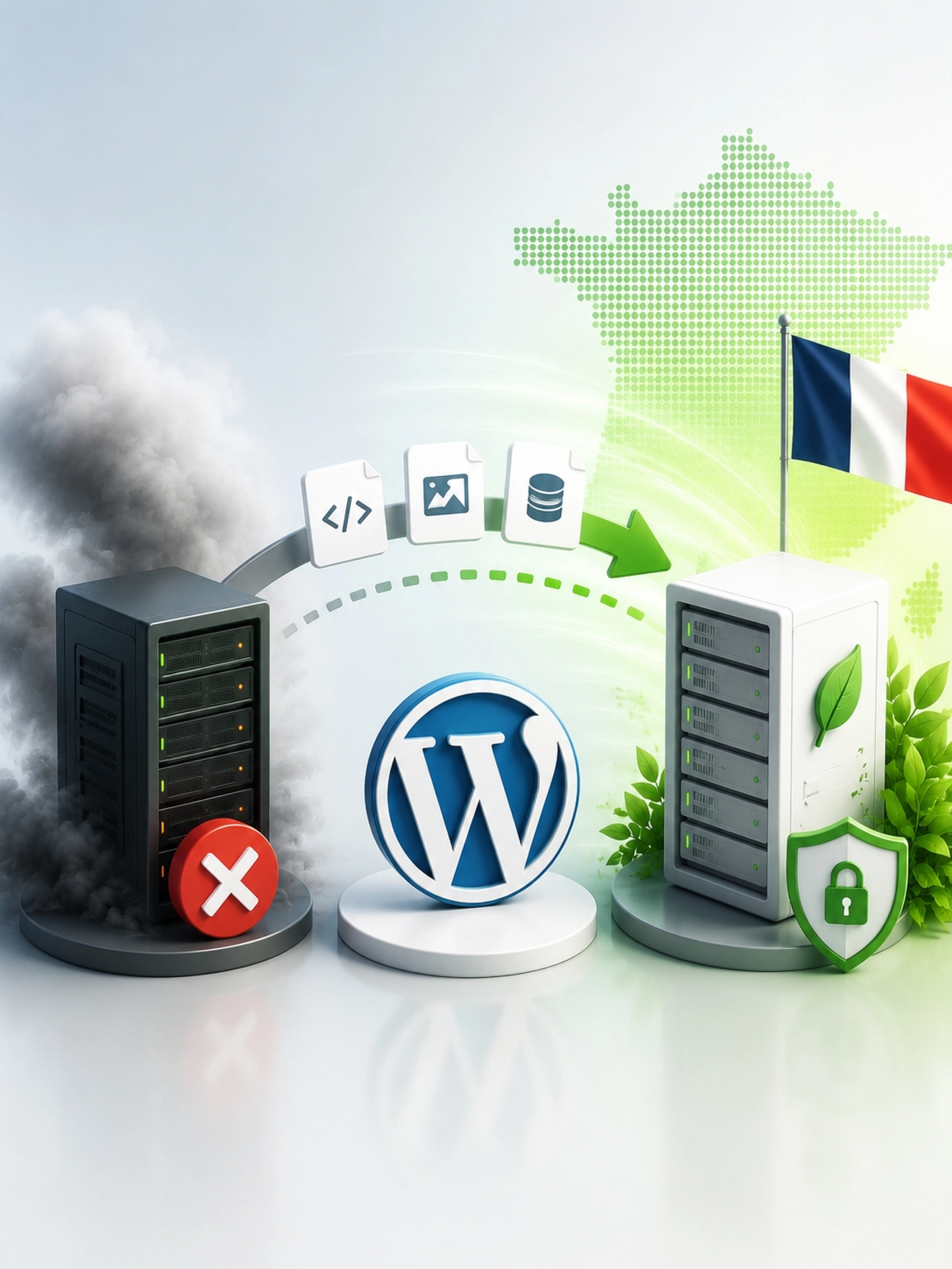 Migration d'un site WordPress depuis un serveur web