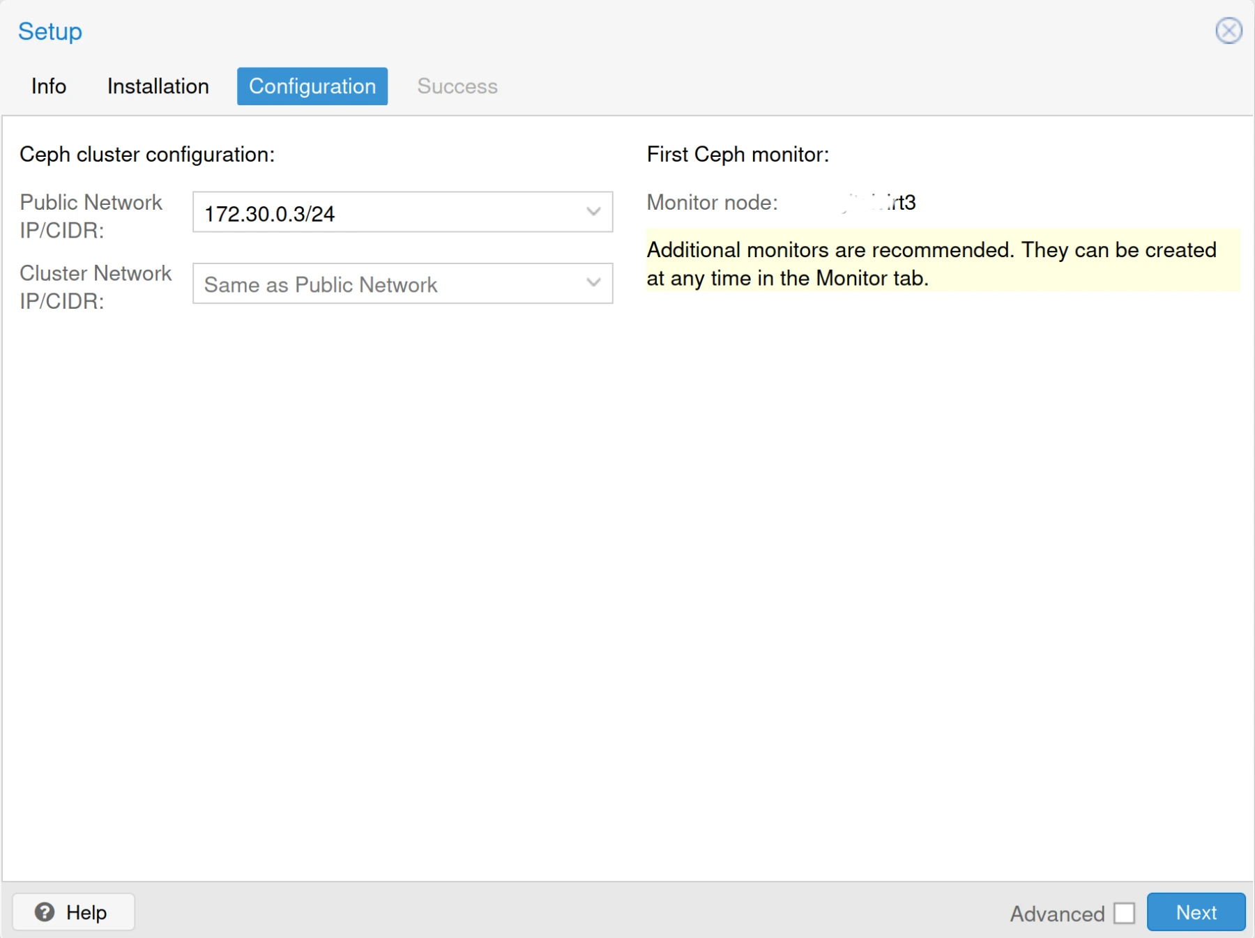 Image de cluster Proxmox VE