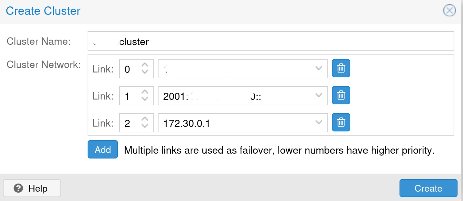 Image de cluster Proxmox VE