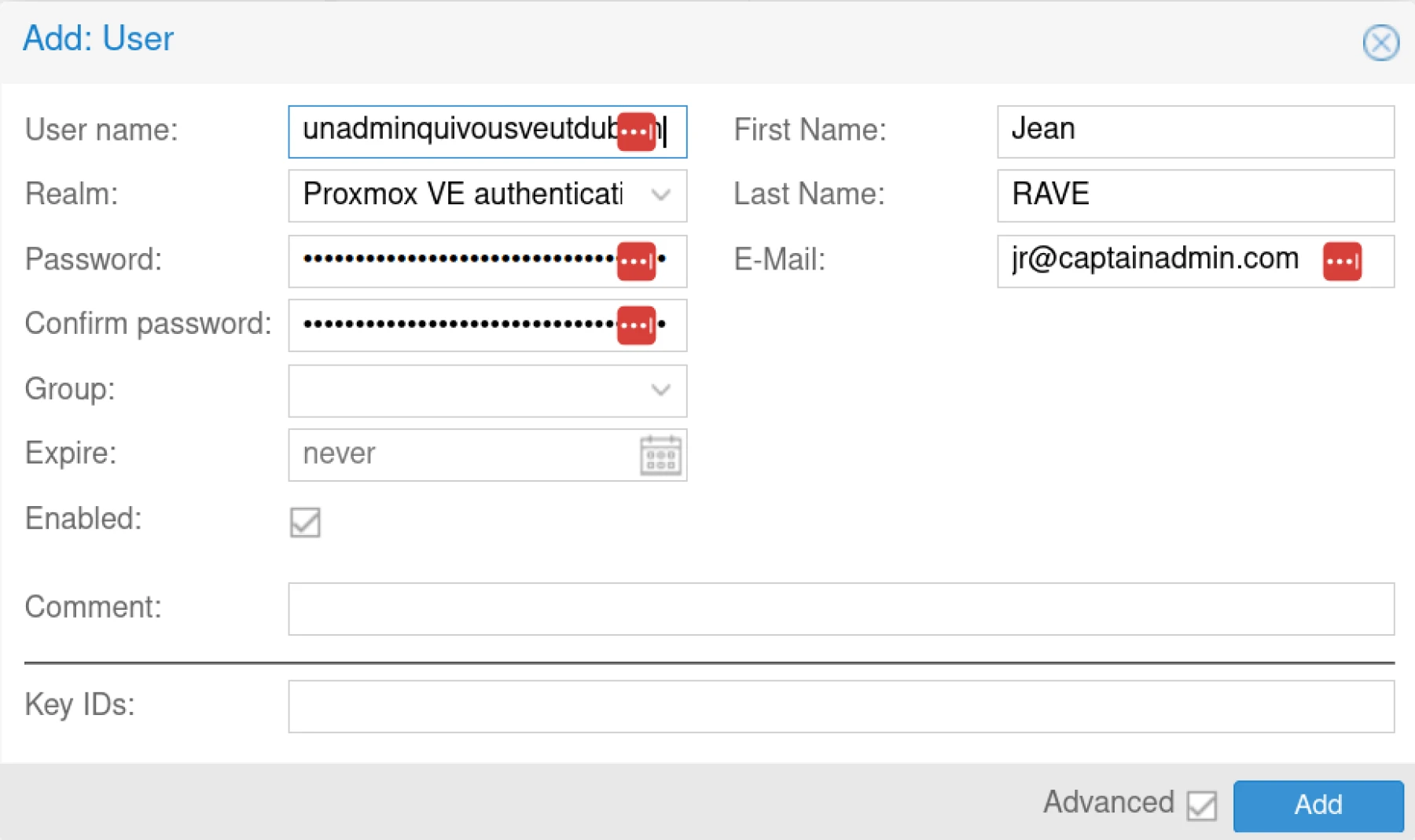 Image Proxmox Backup Server