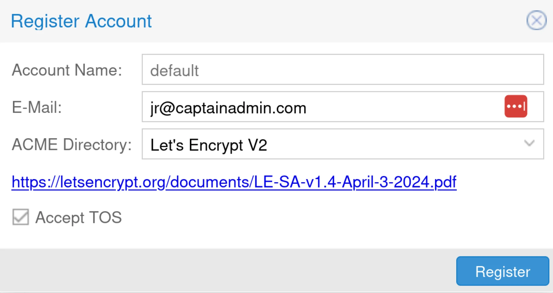 Image Proxmox Backup Server