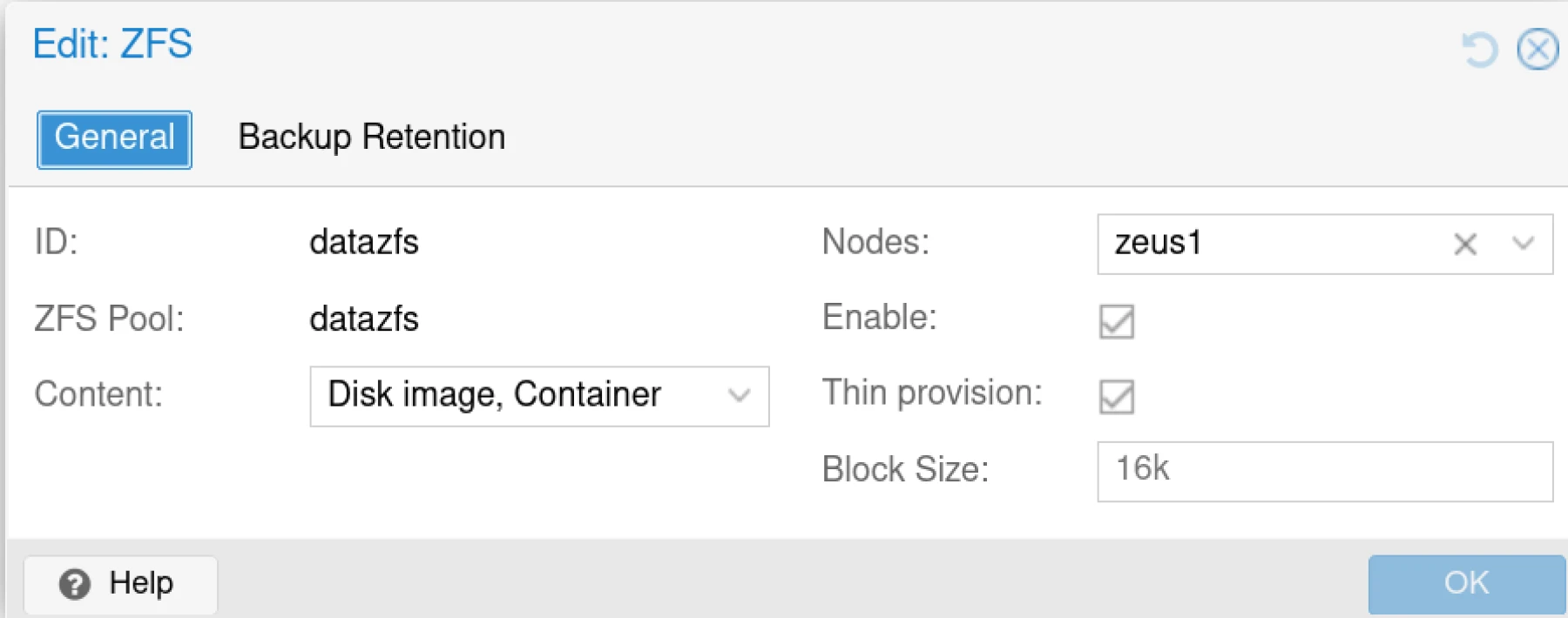 Image de cluster Proxmox VE