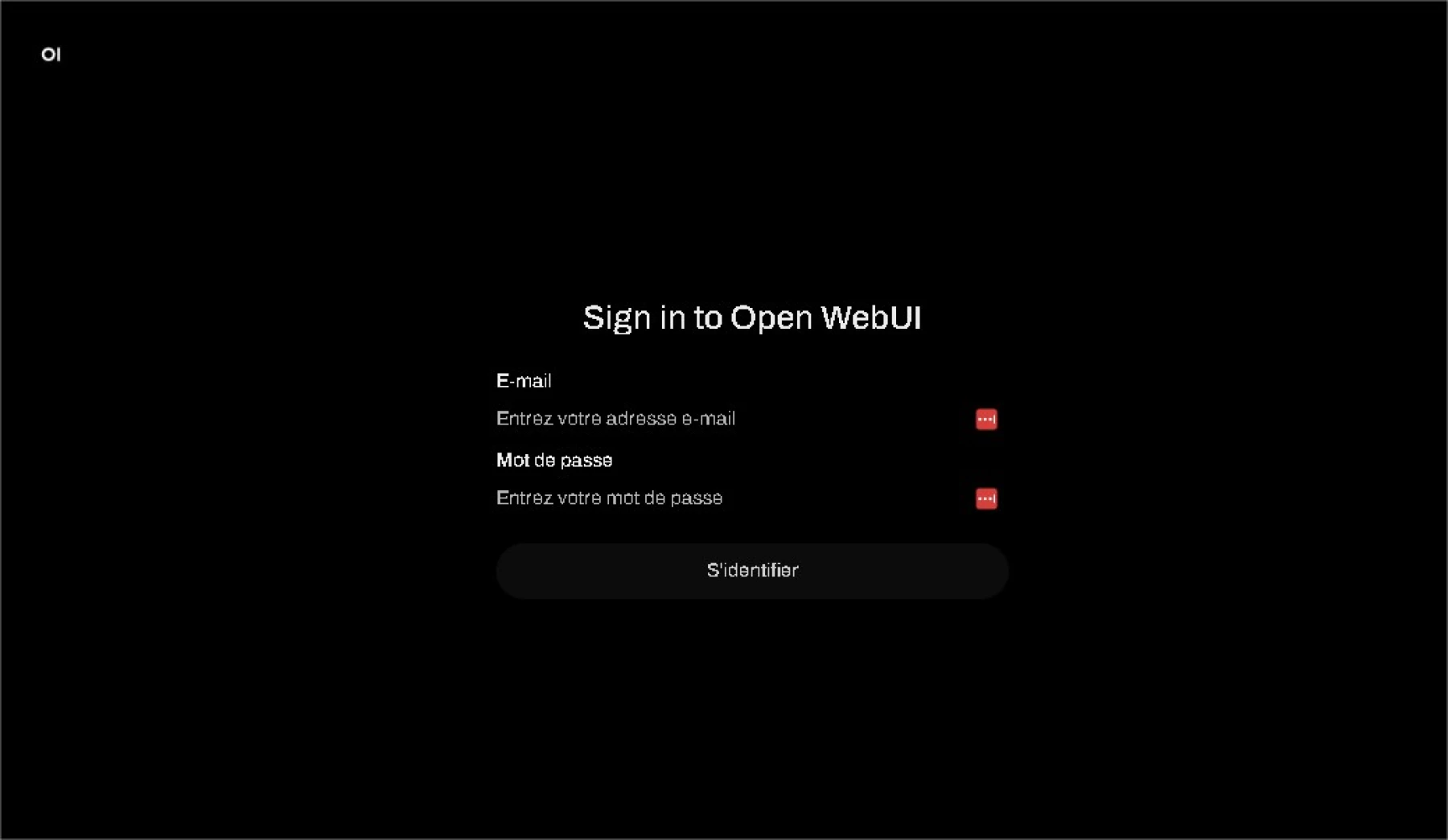 Open WebUI  Open WebUI